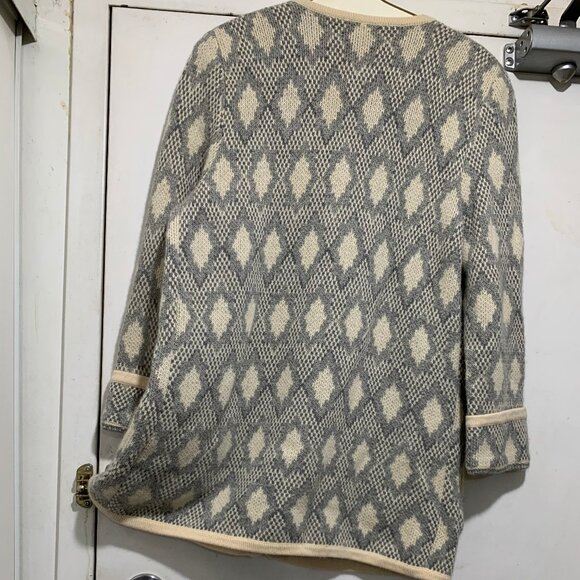 MADE IN ITALY FOR MAUS & HOFFMAN 100% CASHMERE KNITTED SWEATER CARDIGANS SIZE M - Picture 11 of 16